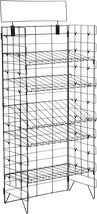 Steelaid Commercial Grade Metal 4-Tier Wire Display Rack For, 18X14X60 Inches - £136.95 GBP