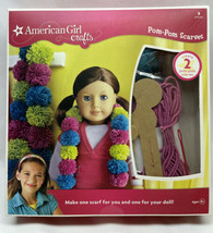 American Girl Crafts Pom Pom Scarves Kit 30-717268 (ages 8+) - £5.20 GBP