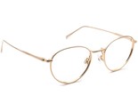 Warby Parker Eyeglasses Ezra M 2403 Gold Round Metal Frame Japan 51[]20 145 - $137.49 CAD
