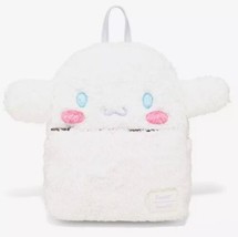 Loungefly Sanrio Cinnamoroll Fuzzy 3D Ears Mini Backpack Bag - £62.18 GBP