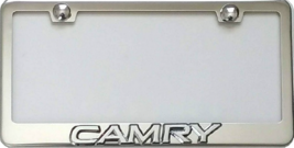 TOYOTA CAMRY 3d  Stainless Steel  Frame  + Caps & Screws - £26.74 GBP