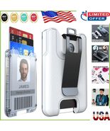 Multi-Functional ID Card Holder with Metal Clip – Durable and Lightweigh... - $315.55 MXN