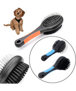 Double Sided Pet Brush Dog Cat Hair Grooming Coat Comb Fur Cleaner Pin B... - £15.00 GBP