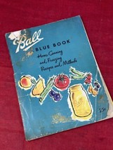 1960 Ball Blue Book Home Canning Freezing Recipes Methods Homesteading Prep VTG - £16.81 GBP