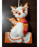 White Multi Dragon Birthday Cake Candle Topper 4.5 Inch Tall - $21.95 CAD