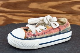 Converse All Star Toddler Girls 3 Medium Multicolor Low Top Fabric - £17.01 GBP