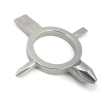 Screwdriver Keychain with Phillips and Flat Head - Tiny EDC Pocket Tool ... - $14.69