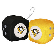 Pittsburgh Penguins 3&quot; Fuzzy Dice - NHL - €10,05 EUR