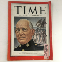 Time Magazine November 24 1952 Vol. 60 No. 22 Commandant Lemuel C. Shepherd Jr. - £14.89 GBP