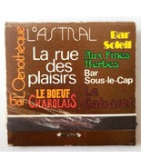Loews Le Concorde Hotel Matches Matchbook Vintage Quebec Canada XL E33 - $366.58 MXN