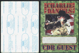 Group of 12 2010 The Charlie Daniels Band Cloth OTTO Cloth Backstage Passes - £17.75 GBP
