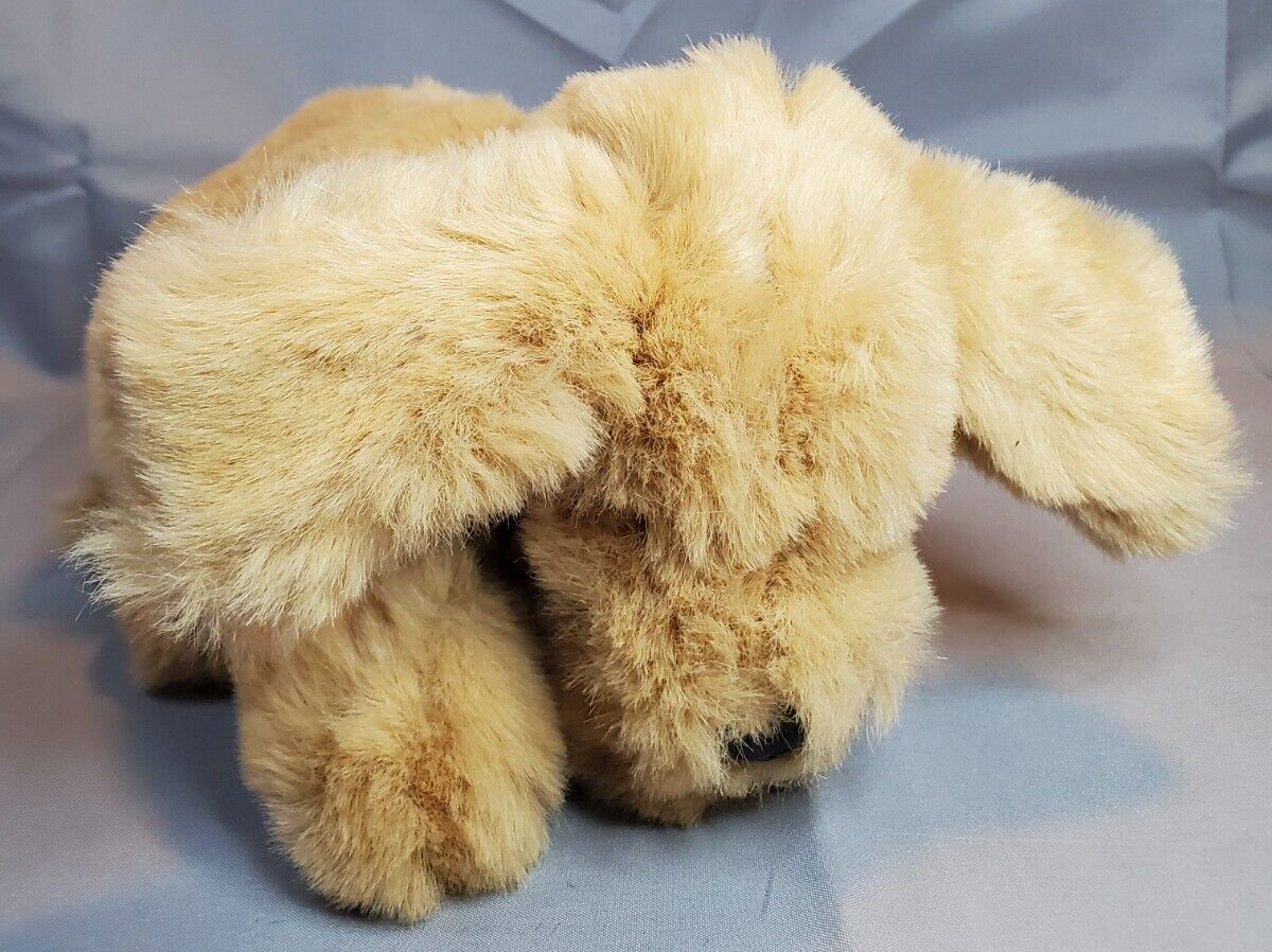 Primary image for Gund Golden Retriever Plush Puppy Dog Stuffed Animal Suede Paws Small Excellent
