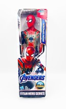 2019 Iron Spider Spider-Man, Marvel Avengers Titan Hero Series Action Figure - £16.67 GBP