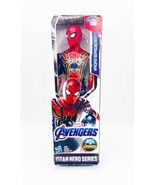 2019 Iron Spider Spider-Man, Marvel Avengers Titan Hero Series Action Fi... - £16.67 GBP