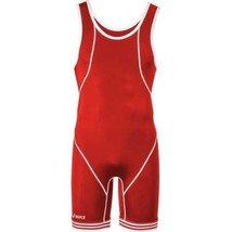 ASICS Mens Snapdown Wrestling Singlet Red-3XS - £46.30 GBP