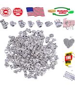 130-170 Pieces of Lead-Free Tibetan Silver Beads - Perfect for Jewelry C... - $21.25 CAD