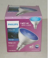 Philips Non-Dimmable 13.5W Blue 40° LED Bulb, Outdoor and Enclosed Fixtu... - $19.79