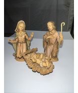 Depose Italy Fontanini 4 Pc Holy Family Nativity Figures Spider Mark Pre... - €19,95 EUR