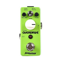 Tomsline Overdrive Effect Pedal - Mini Guitar Vintage Overdrive 2 Modes ARG-5D - £20.75 GBP