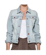 J Brand Medium Slim Fit Jean Jacket in Atomic Light Wash Button Up - £22.63 GBP