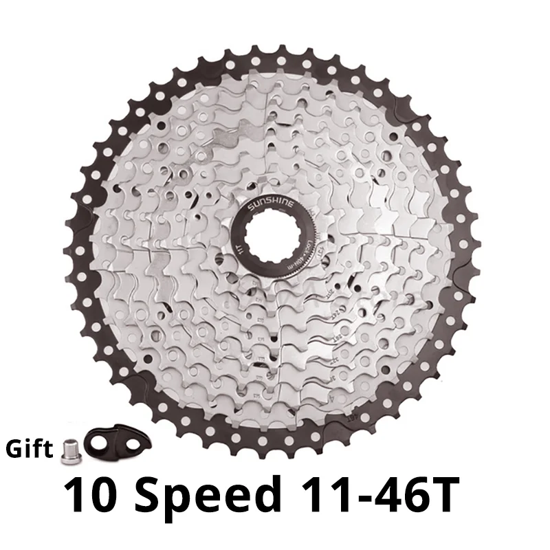 Sporting SUNSHINE 10 Speed CAette 10S 11S 12S MTB Bike Road Bicycle Freewheel 10 - £49.56 GBP