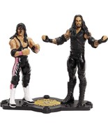 Bret Hit Man Hart vs Undertaker Championship Showdown 2 Pack 6 inch Acti... - £37.33 GBP