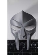MF DOOM Mask for Costume / Display Piece - Classic Silver w/ Slits for 1... - $27.99