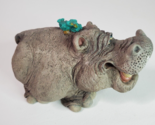 Hippo With Oxpecker Birds Figurine A020 Doug&#39;s Animations D&amp;D Studios FLAW - $12.82