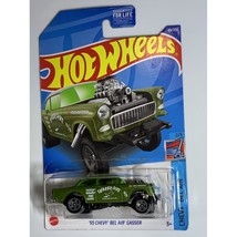 DieCast Hot Wheels &#39;55 Chevy Bel Air Gasser, 43/250 Chevy Bel Air 2/5 [Green] (G - £10.16 GBP