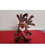 Dan Dee Plush Rudolph the Red-Nosed Reindeer Collector’s Choice  Sings M... - £23.51 GBP