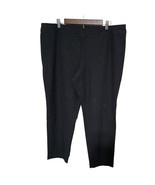 Eileen Fisher Womens 2X Dark Gray High-Rise Stretch Pull On Ankle  Pants - $38.92