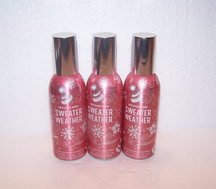 Bath & Body Works Sweater Weather Concentrated Room Spray 3 Pack - £20.83 GBP