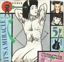 Culture Club 45 rpm with picture Sleeve It&#39;s a Miracle - £2.35 GBP