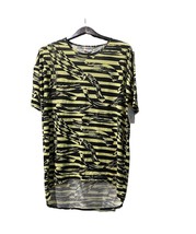 Lularoe Irma Top XS Extra Small Yellow Black NEW NWT - $6.92