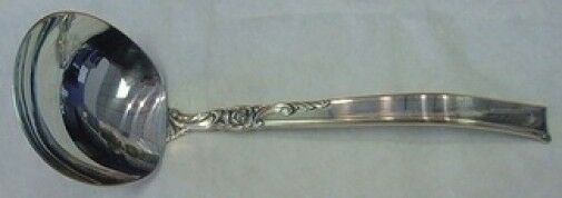 Primary image for Silver Rose by Oneida Sterling Silver Gravy Ladle 6 1/2" Vintage Serving