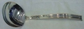 Silver Rose by Oneida Sterling Silver Gravy Ladle 6 1/2&quot; Vintage Serving - $107.91