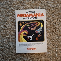 Atari 2600 Megamania game manual in excellent condition by Activision  - €5,13 EUR