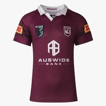 Qld Maroons 2023 Men&#39;s Home Jersey 2023/24 S Maroons State Of Origin Rugby Train - £95.89 GBP