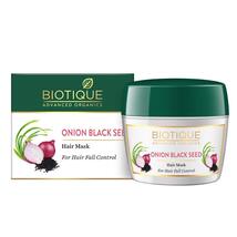 Biotique Onion Black Seed Hair Mask, Ideal for Hair Fall Control, 175g - $23.99