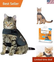 Classic Cat Anxiety Jacket - Heather Gray, Medium (9-13 lbs) for Calm Pets - $60.00