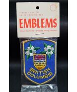 Vintage British Columbia Embroidered Sew On Emblem Patch by DCE Embroidery - $308.17 MXN