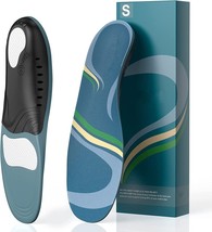 Plantar Fasciitis Pain Relief Feet Insoles Orthotics Arch Support Insol (Size:S) - £12.35 GBP