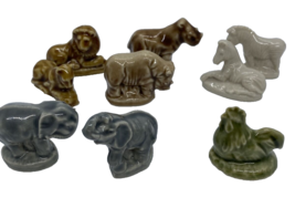 Collectible Wade Red Rose Miniatures Male/Female Animals Lot of 9 (of 10) - £29.77 GBP