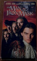 Great VHS Video, The Man In The Iron Mask, Leonardo DiCaprio, Jeremy Irons  VGC - £4.74 GBP