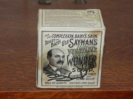 Vintage Sayman’s Vegetable Wonder Soap Empty Cardboard Box - $830.38 MXN