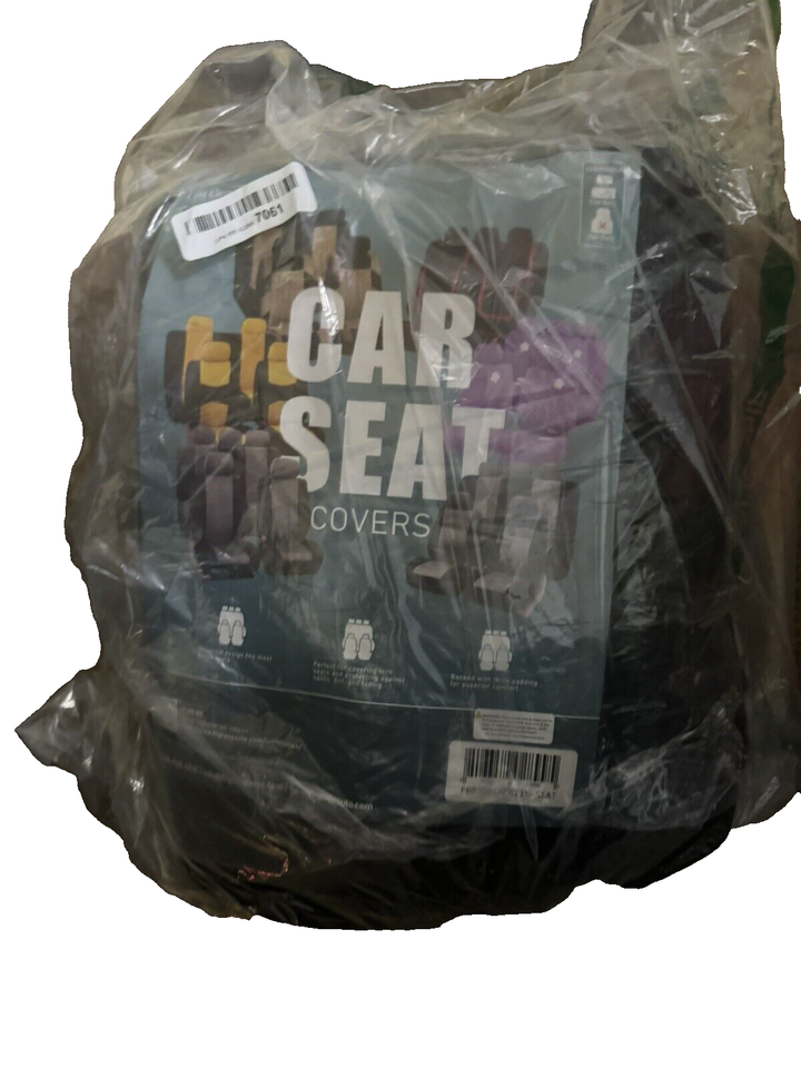 FH Group Car Seat Covers Full Set Cloth - Universal Fit, Automotive Low ... - $7.68