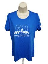 2018 NYRR New York Road Runners 60 Years Womens Large Blue Jersey - £13.95 GBP