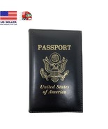 1 Pc Leather USA Passport Cover, ID Holder, Wallet Travel Case Handmade ... - £6.33 GBP