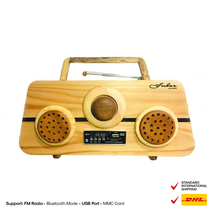 Cibodas Model Wooden Radio from Indonesia Sundanese crafts - $276.11