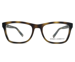 Dolce &amp; Gabbana Eyeglasses Frames DG5019 3028 Matte Tortoise Square 52-1... - $109.74